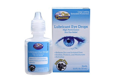Lubricant eye drops